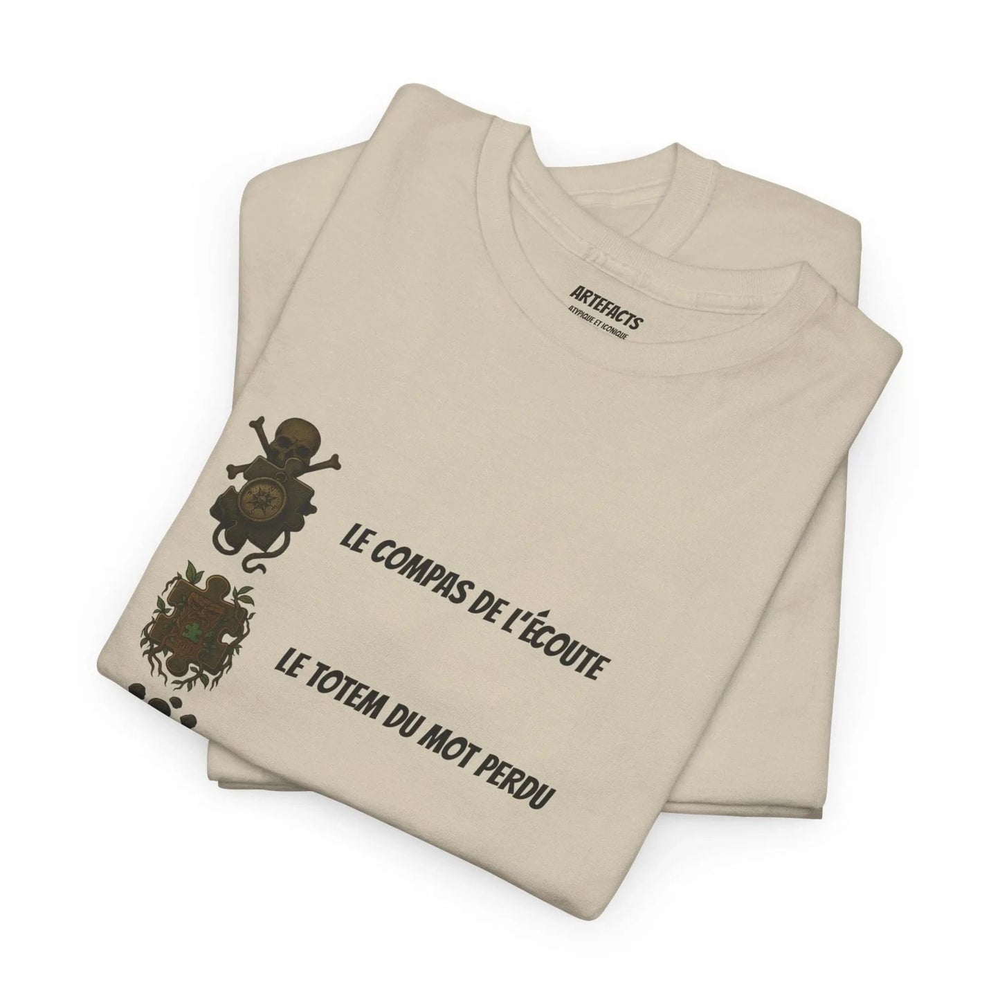 T-shirt Artefacts – Trésors Perdus (édition aventure) T-Shirt Printify
