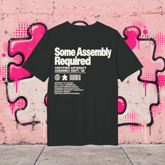 T-shirt Certified Artefact – Some Assembly Required T-Shirt Printify Noir XS