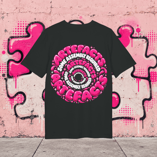 T-shirt Spirale Artefacts – Some Assembly Required T-Shirt Printify Noir S