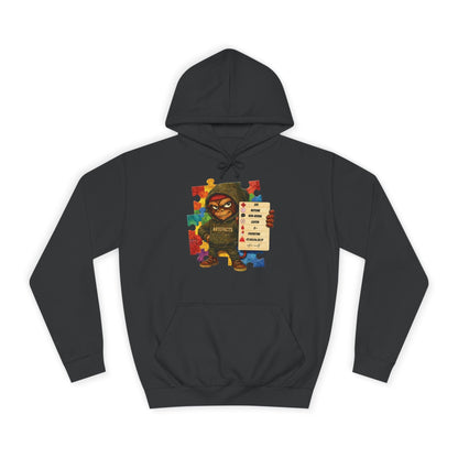 Hoodie Artefacts Personnalisé - Sweat Identification Médicale - Captain Cawette Hoodie Printify Noir clair S 