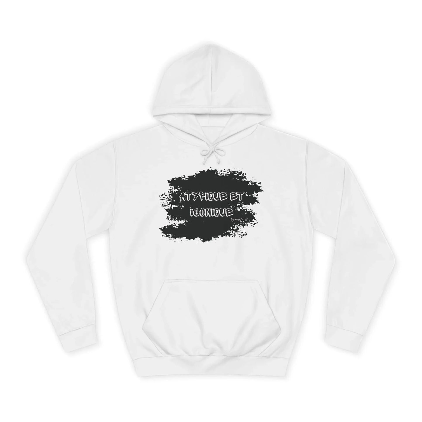 Hoodie Artefacts - Sweat Streetwear "Atypique et Iconique" Hoodie Printify Blanc artique S 