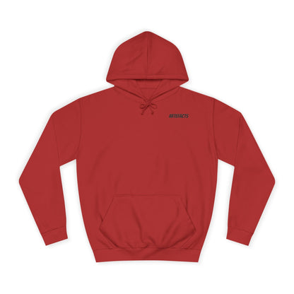 Hoodie Artefacts - Sweat Streetwear Captain Cawette Multi Personnalités Hoodie Printify Rouge feu S 