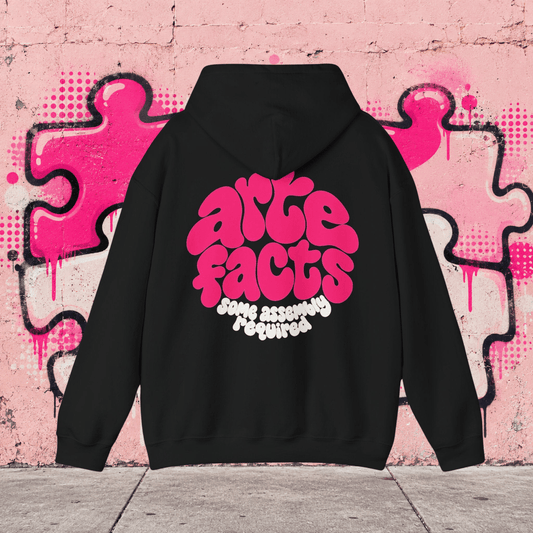 Hoodie Bubble Logo – Asmbly, coloris noir – Artefacts