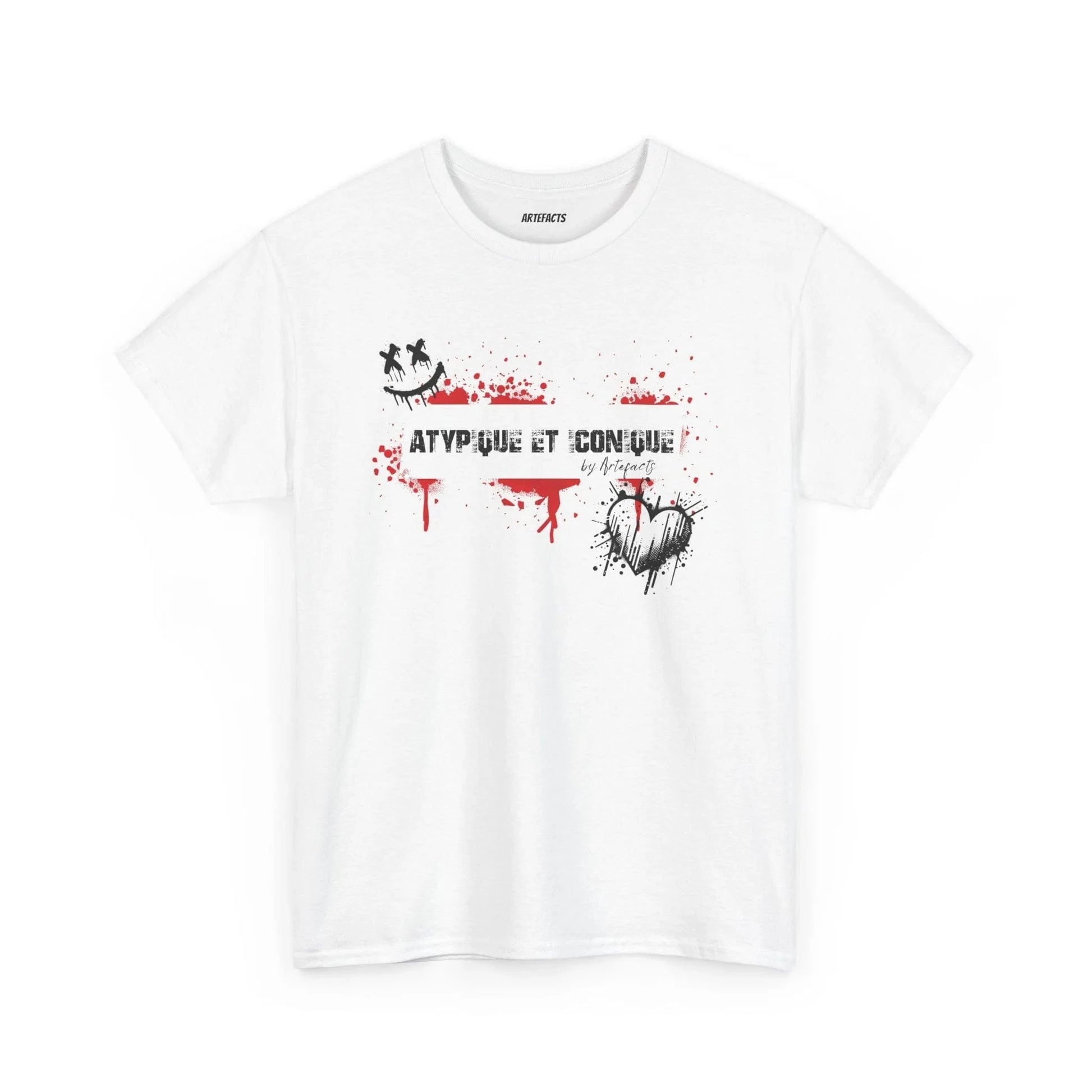 T-shirt Artefacts – Atypique et Iconique (édition streetwear graffiti) T-Shirt Printify Blanc S 