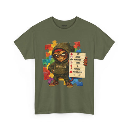 T-shirt Artefacts Personnalisé - T-shirt Identification Médicale Captain Cawette T-Shirt Printify Vert kaki S 