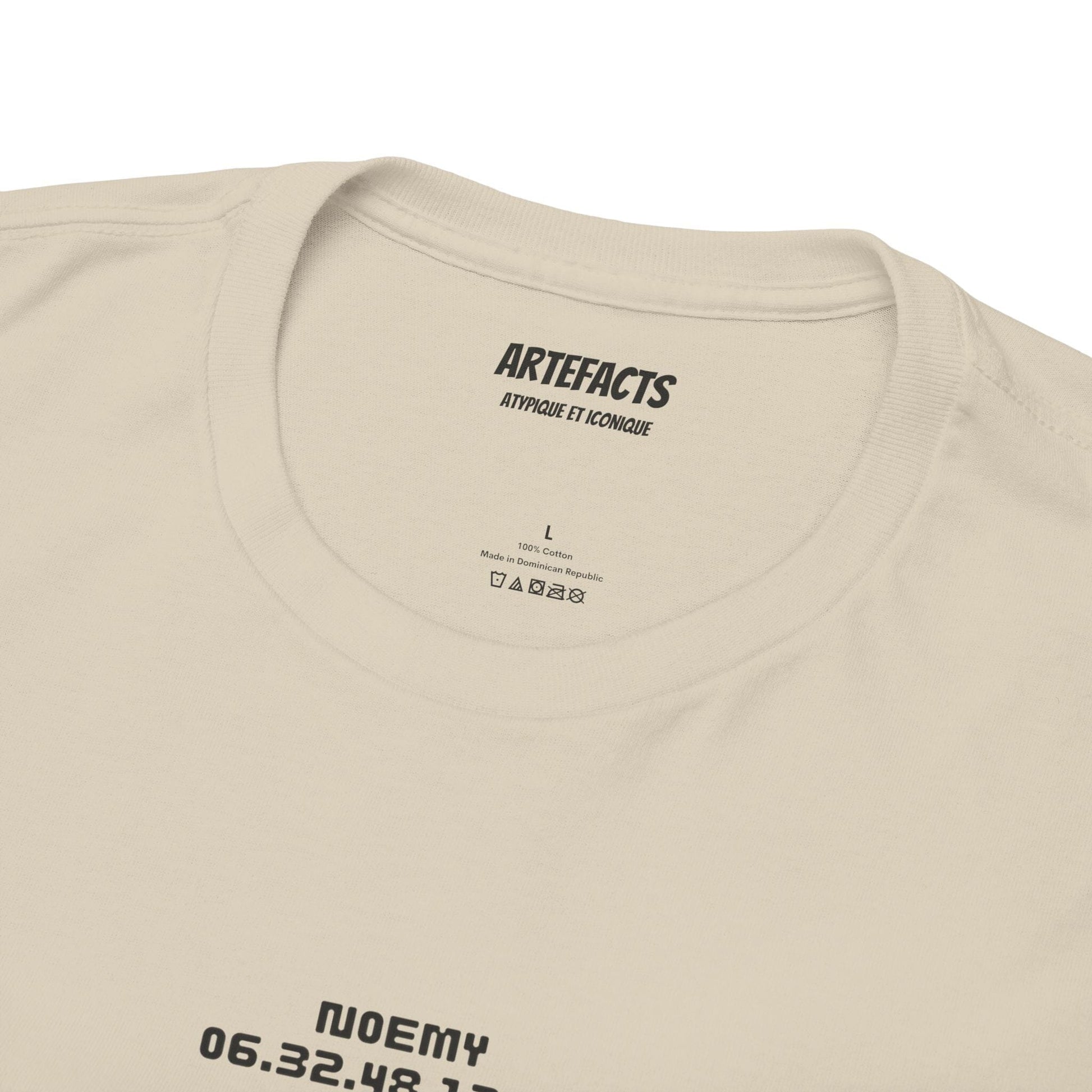 T-shirt Artefacts Personnalisé - T-shirt Identification Médicale Iron Cawette T-Shirt Printify 