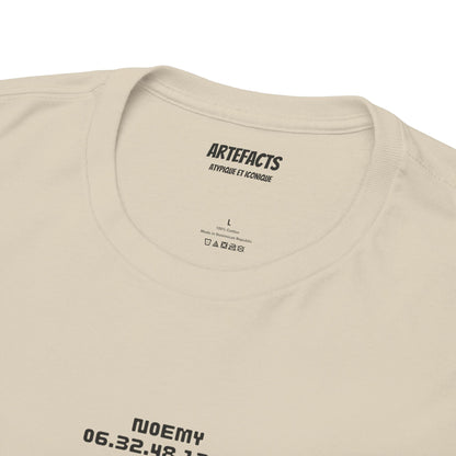 T-shirt Artefacts Personnalisé - T-shirt Identification Médicale Iron Cawette T-Shirt Printify 