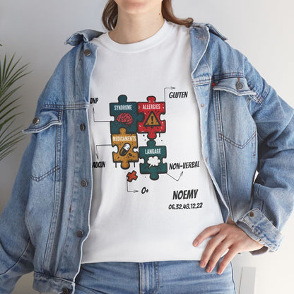 T-shirt Artefacts Personnalisé - T-shirt Identification Médicale T-Shirt Printify 