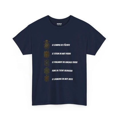 T-shirt Artefacts – Trésors Perdus (édition aventure) T-Shirt Printify Bleu marine S 