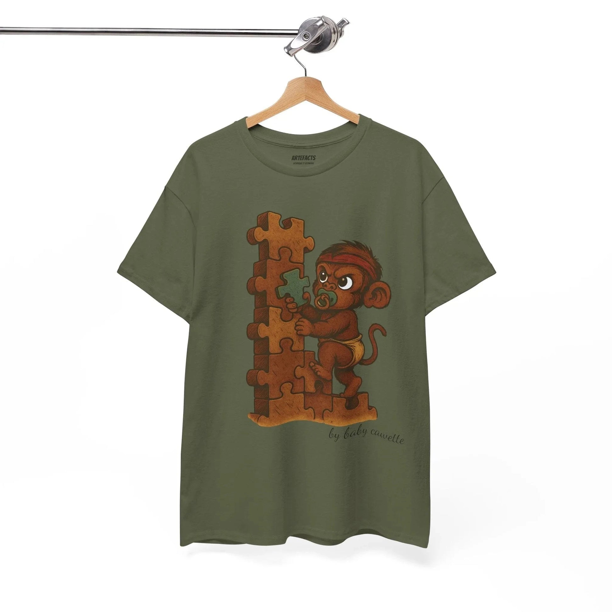 T-shirt Captain Cawette – Baby Cawette Origins (édition baby) T-Shirt Printify 