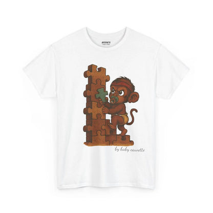 T-shirt Captain Cawette – Baby Cawette Origins (édition baby) T-Shirt Printify Blanc S 