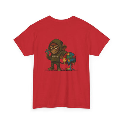 T-shirt Captain Cawette – Brain Édition T-Shirt Printify Rouge S 