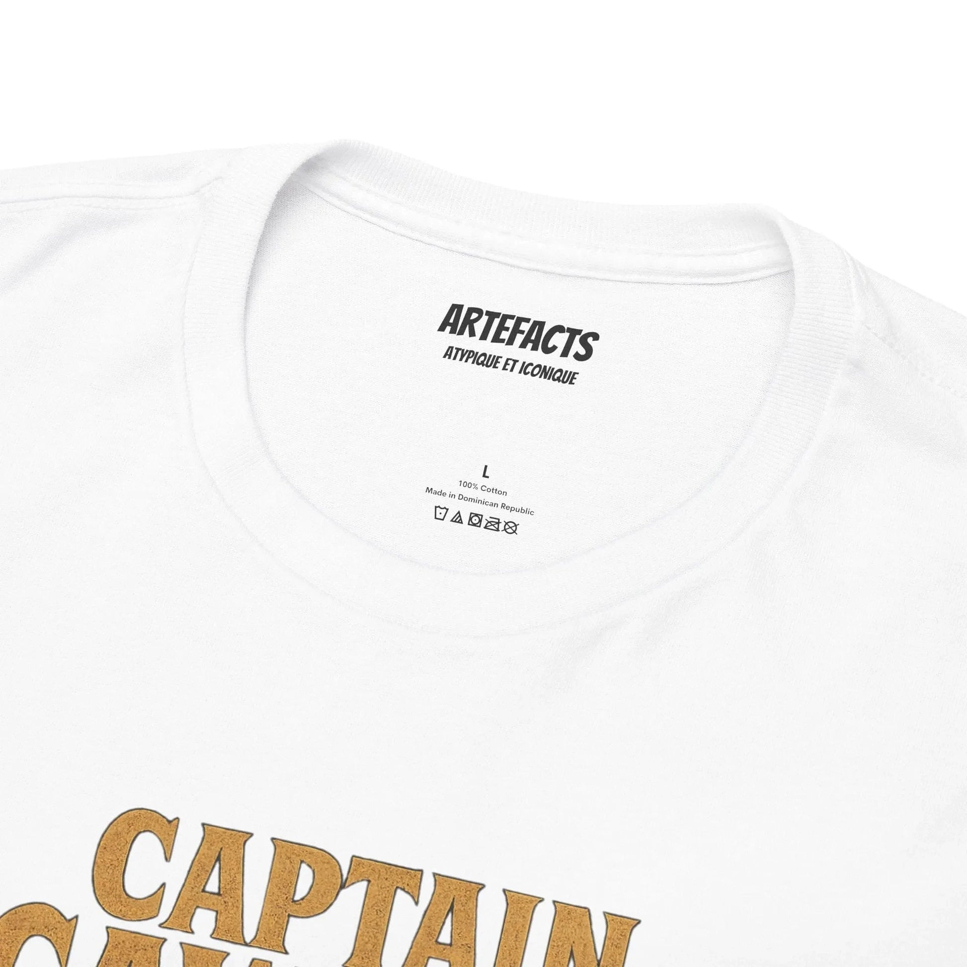 T-shirt Captain Cawette – World Tour 2025 (édition rock star) T-Shirt Printify 