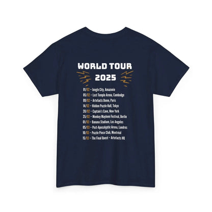 T-shirt Captain Cawette – World Tour 2025 (édition rock star) T-Shirt Printify 