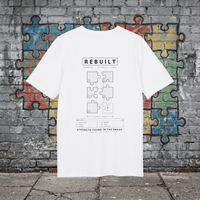 T-shirt Exploded View – Rebuilt T-Shirt Printify Blanc XS 