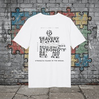 T-shirt Fracture – Rebuilt T-Shirt Printify Blanc XS 