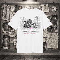 T-shirt L’Enquête – Captain Cawette, coloris blanc – Artefacts