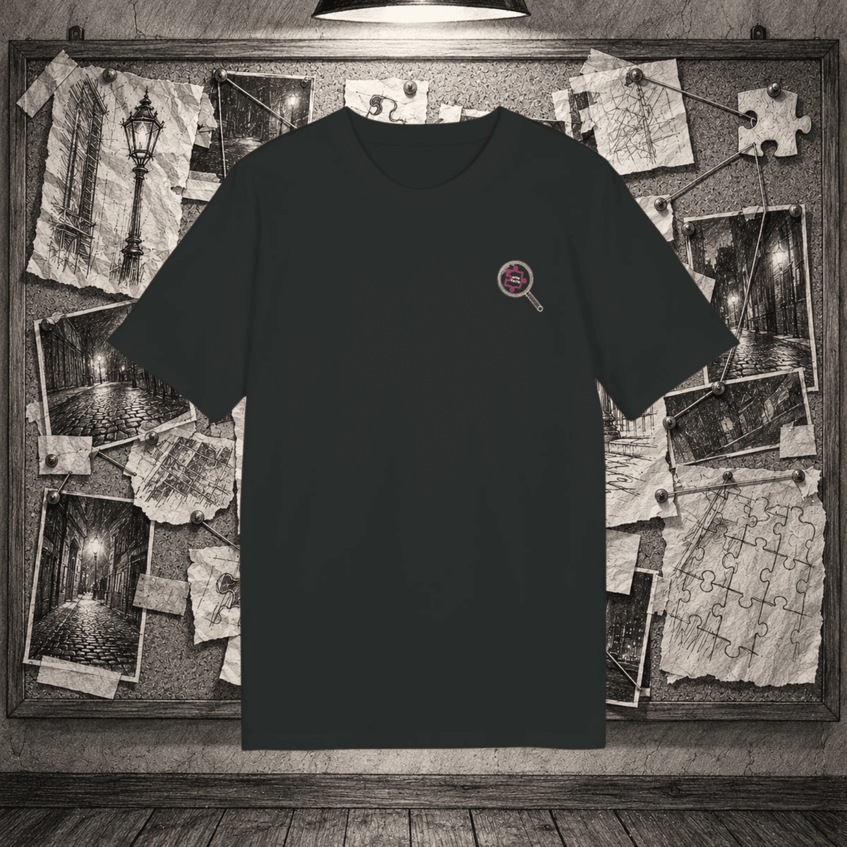 T-shirt L’Enquête – Captain Cawette – Artefacts, visuel complémentaire