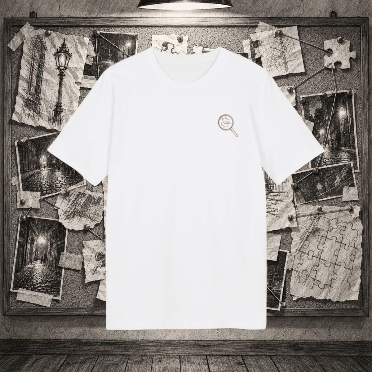 T-shirt L’Enquête – Captain Cawette – Artefacts, visuel complémentaire