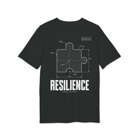 T-shirt Resilience – Rebuilt T-Shirt Printify Noir S 