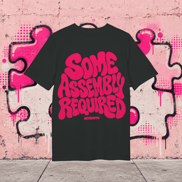 T-shirt Some Assembly Required – Bubble Rose