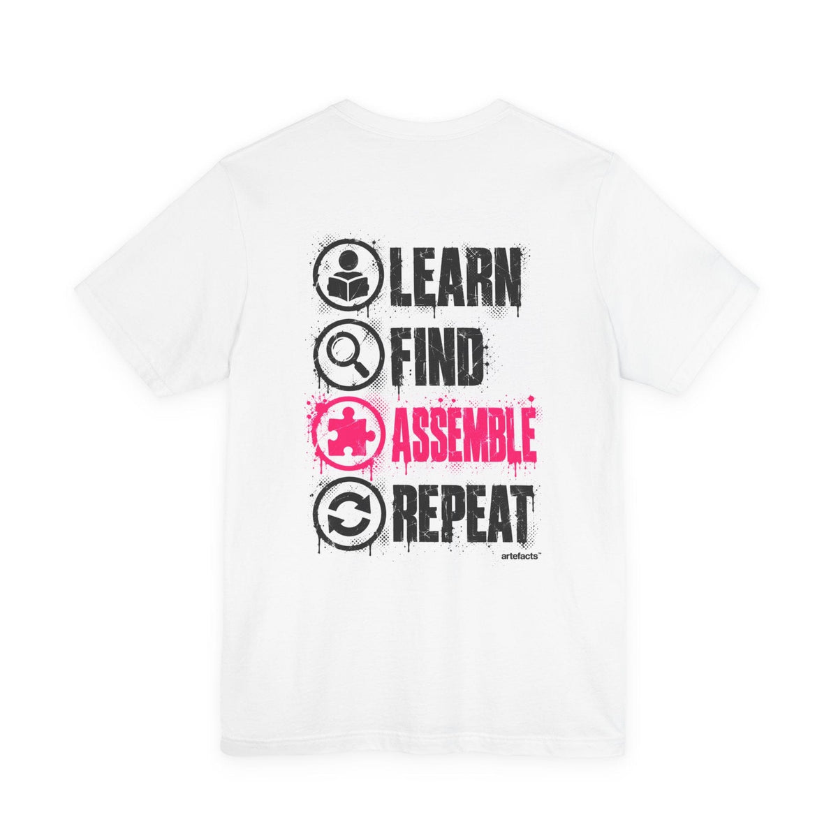 Unisex Jersey Short Sleeve Tee T-Shirt Printify White S 